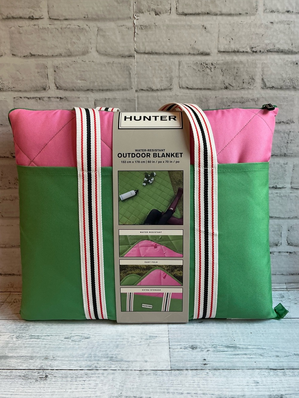 Hunter Weather Resistant Outdoor Tote Blanket-60” x 70”